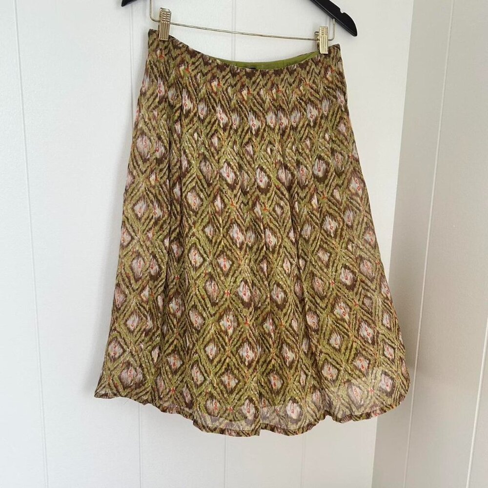 100% silk Peck & Peck Vintage Y2K era midi skirt 🩷